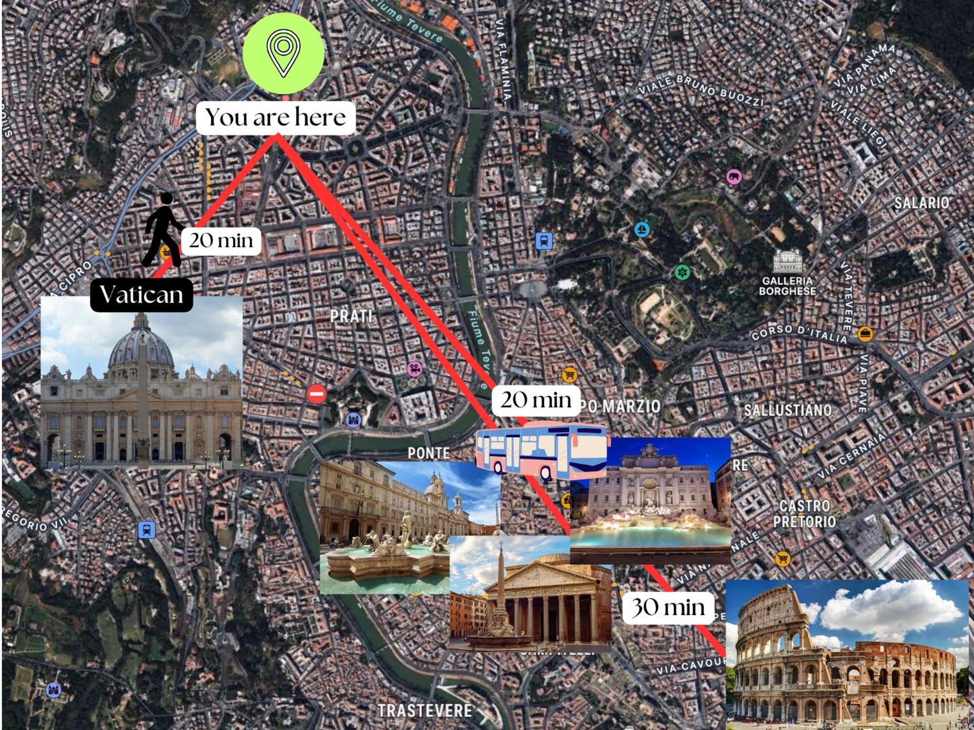 Ottaviano - 10 Min Dal Vaticano Rom Exterior foto